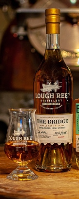 tHE brigdge irish whiskey bottle